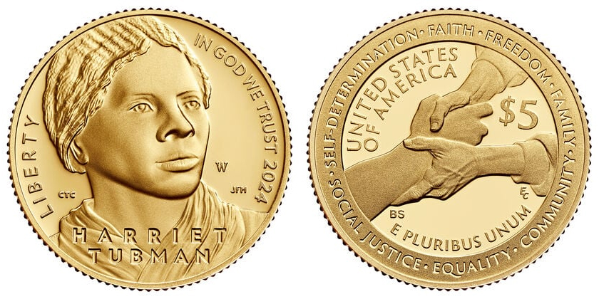 Harriet-Tubman-Commemorative-Coins---On-Sale-1/4