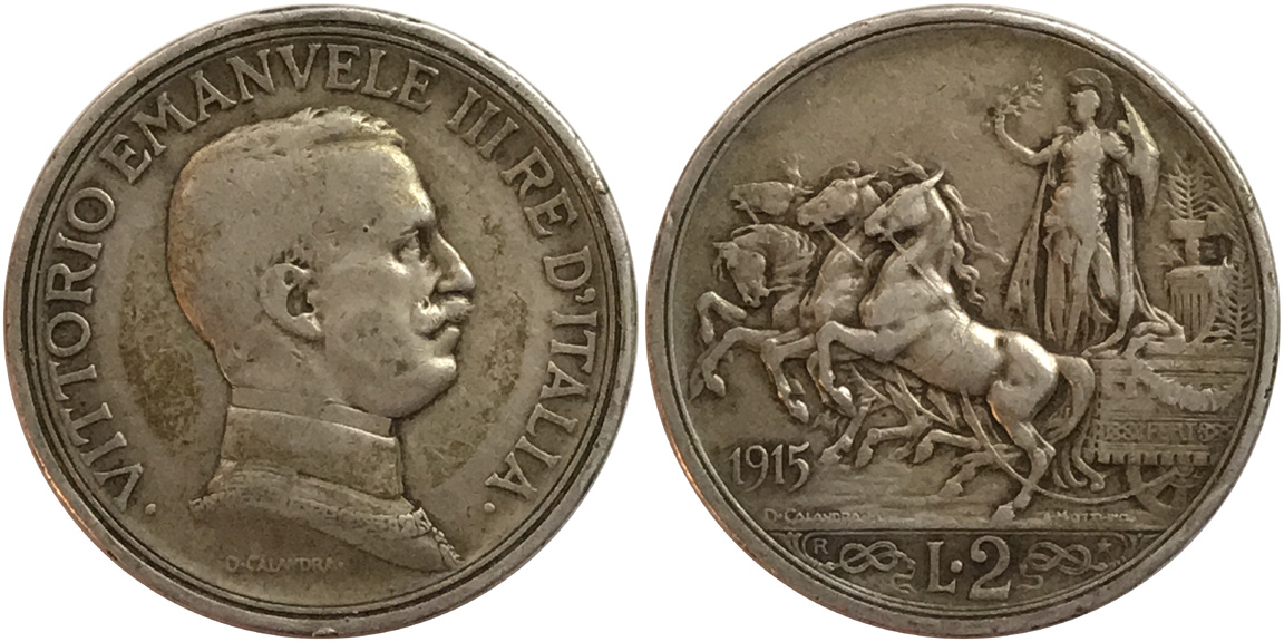 1917-R-Vittorio-Emanuele-III-2-Lire-Quadriga-Reverse
