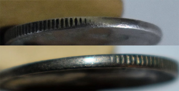 Quarter-On-A-Nickel-Planchet,-Ebay-Raw.-Real-Or-Fake?