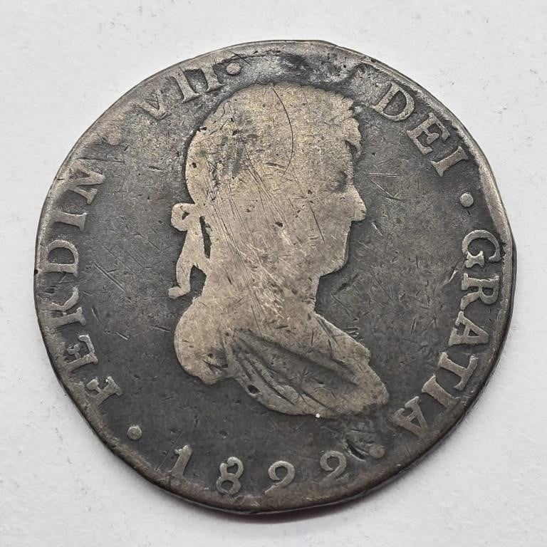 8-Reales-1822-Go:-Authentic-Or-Not?