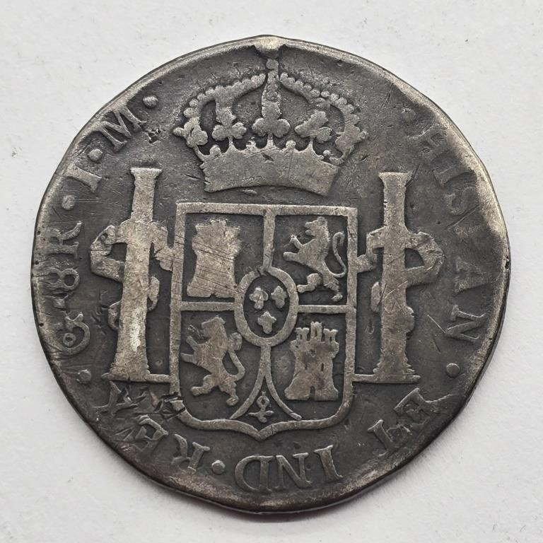 8-Reales-1822-Go:-Authentic-Or-Not?