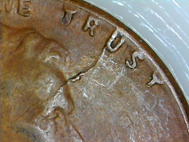 1953-Wheat-Penny---Die-Crack-Or-Lamination?