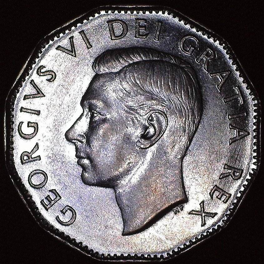 1952-Canada-Five-Cents-For-Grading