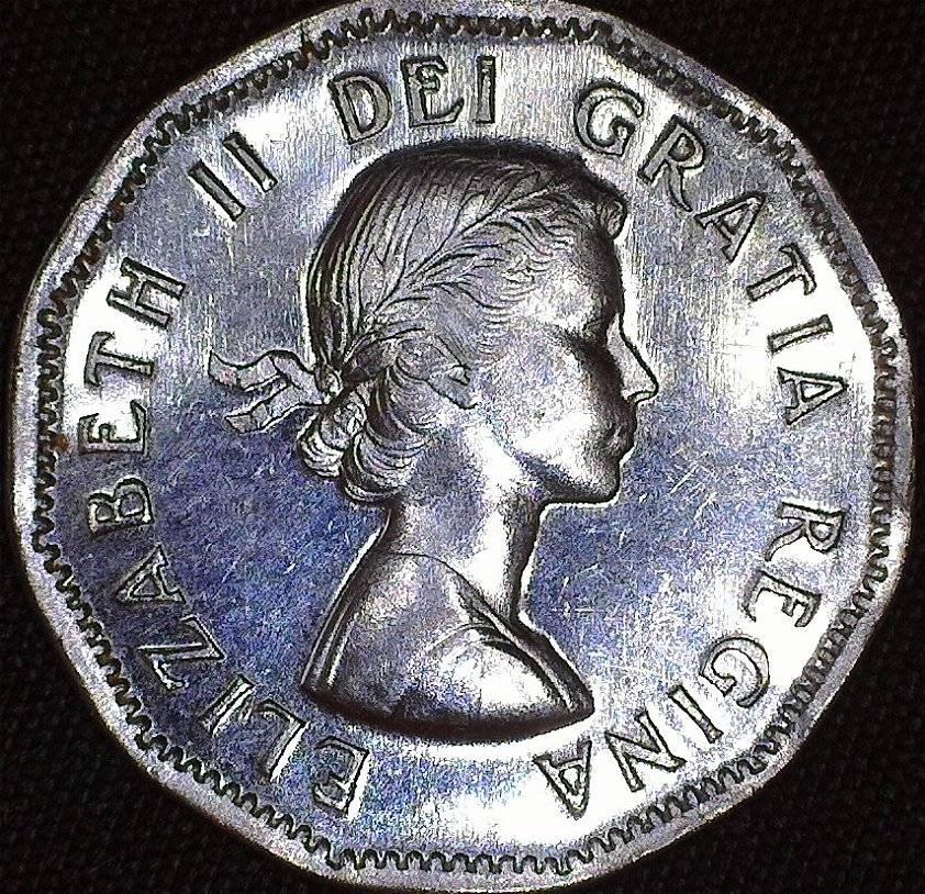 1954-Canada-Five-Cents-For-Grading