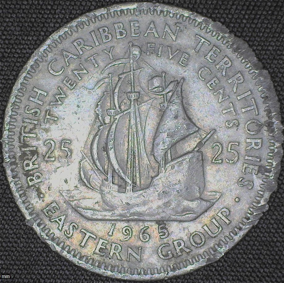 1965-British-Caribbean-25-Cents