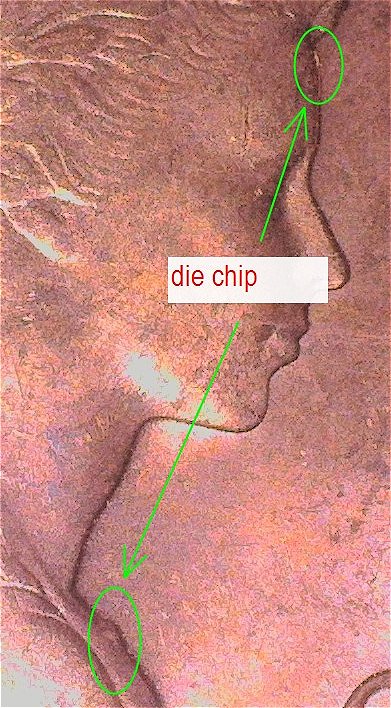 Die-Chips-On-'62-Can-Cent...nothing-Special-I-Know.-H50