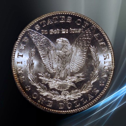 1884-Morgan-Dollar-CC-Major-Error-To-Ear-And-Spitting-Eagle-Bu/Unc