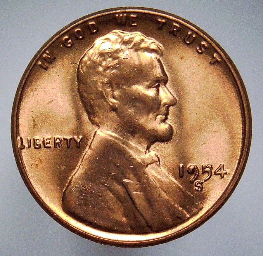 1954-S-Lincoln-Wheat-Cent---Die-Chips