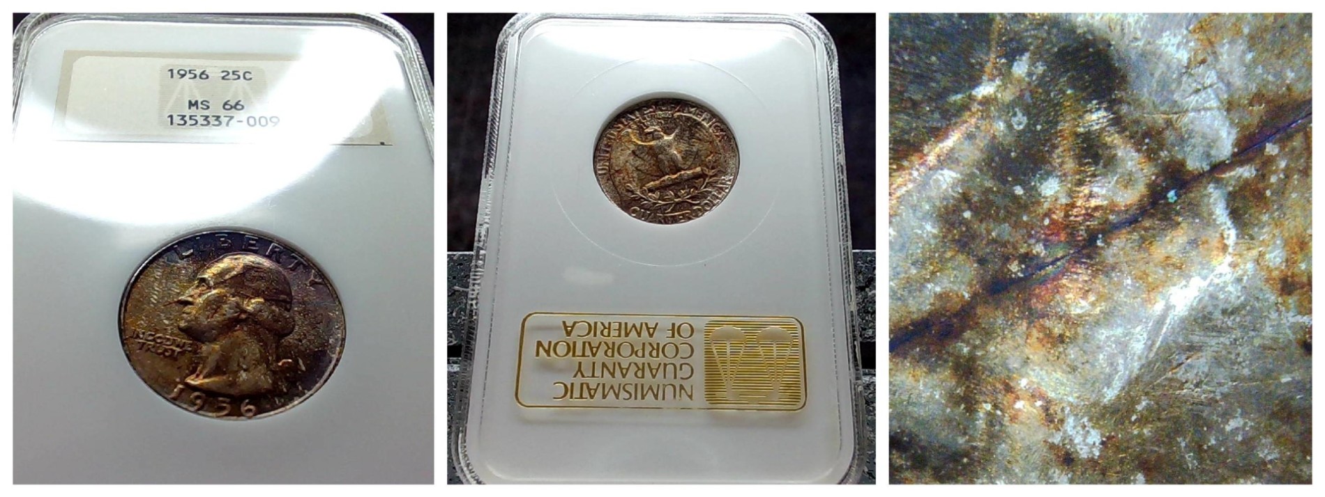 1956-Washington-Quarter---Die-Cracks