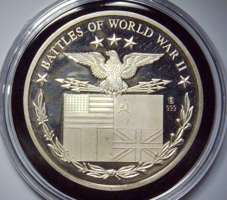 Post-A-Coin-Or-Medal-Devoted-To-A-Military-Subject