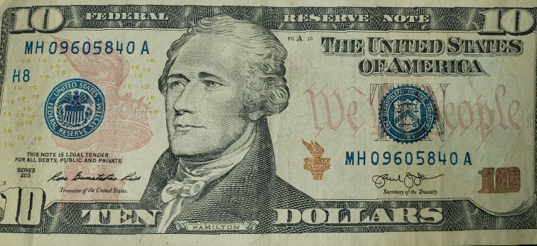 2013-$10-Bill-Blue-Seals-And-Serial-Numbers