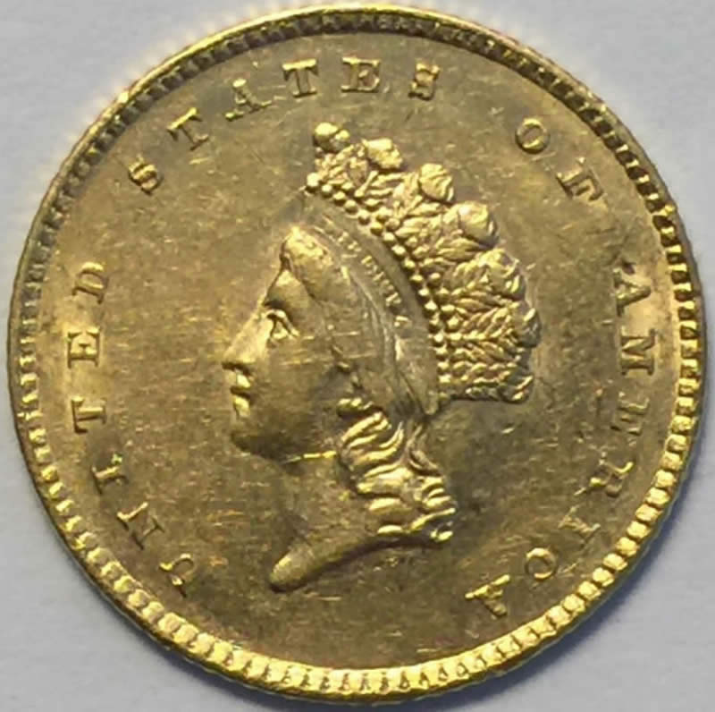 1854-Gold-$1-Coin—would-Like-Expert-Opinion-Please