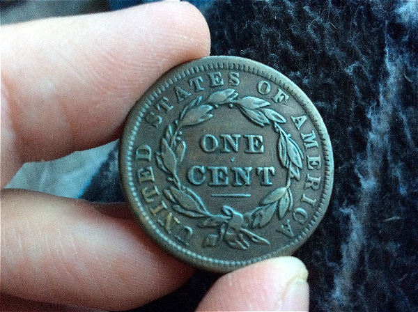 1838-Large-Cent-And-1834-Quarter-For-Grading