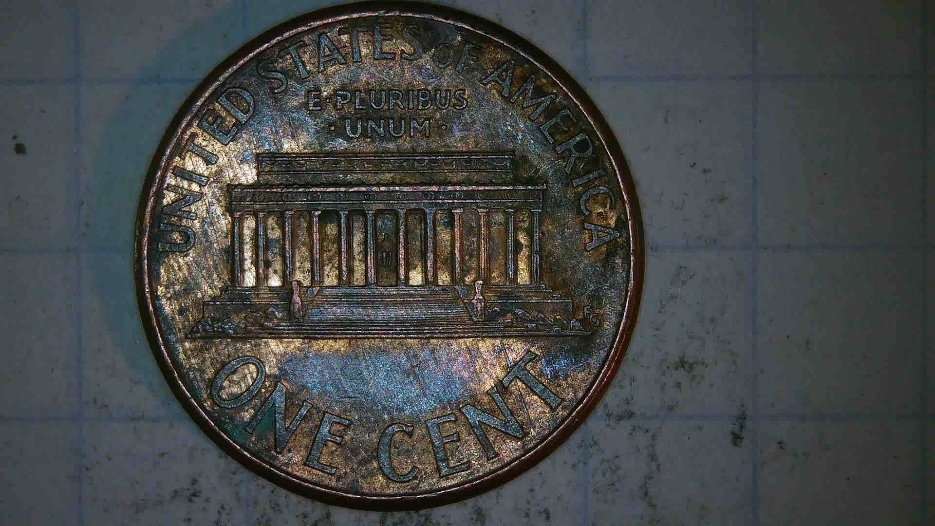 1996-Lincoln-Memorial-Cent-Lines-On-Reverse-No-Mint-Mark