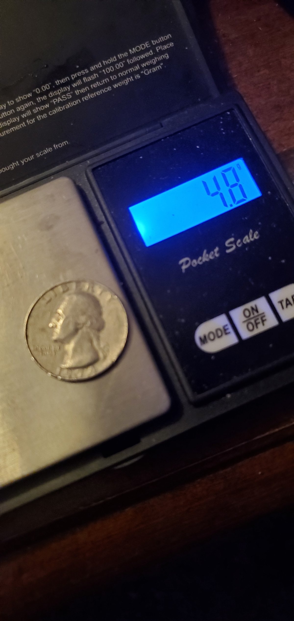 1974-Quarter-On-Wrong-Stock-4.8g