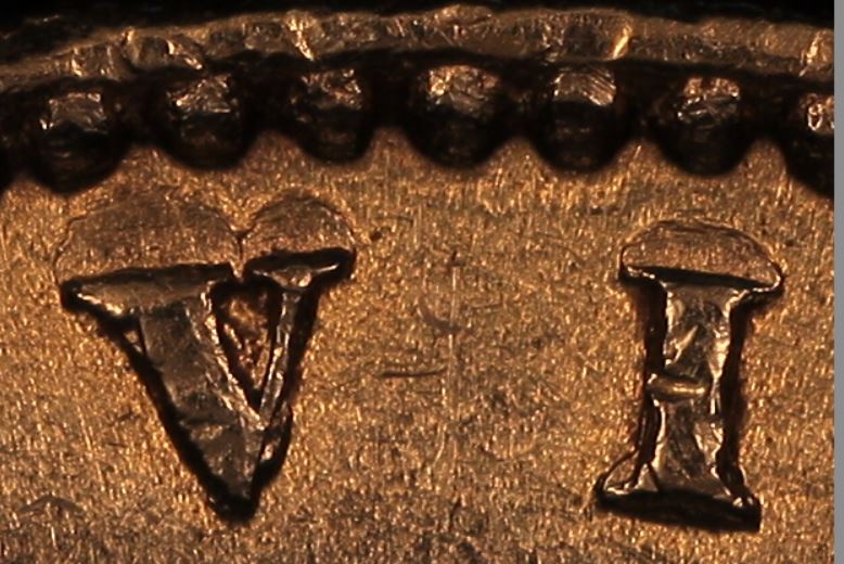 1864-Great-Britain-Sovereign---Doubled-Obverse-Legend