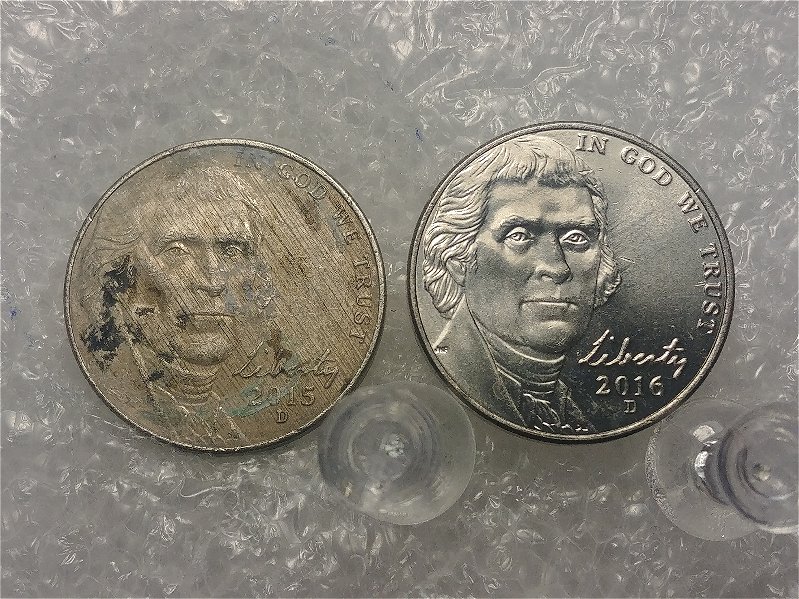 2015--D-Jefferson-Nickel.-Slanted-Lines-&-Satin-Gold-Tone?
