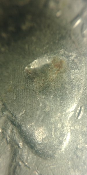 1970--D-25c-Washington-Quarter:-Error/-Variety--Damage/-Doctored?