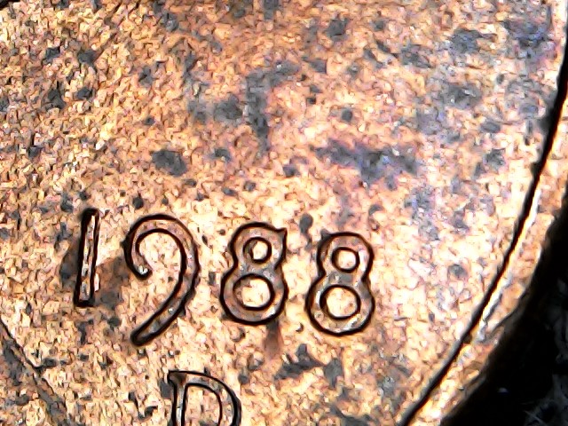 1988-D-Lincoln-Cent-With-Odd-8!