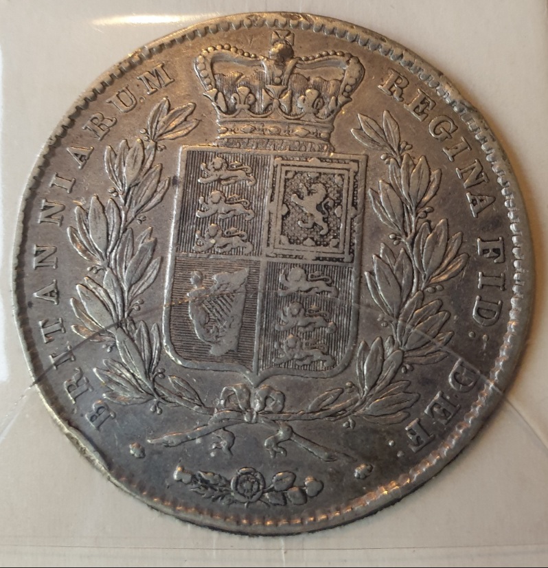 Trying-To-Grade-An-1844-UK-Crown-&-1849-UK-Half-Crown