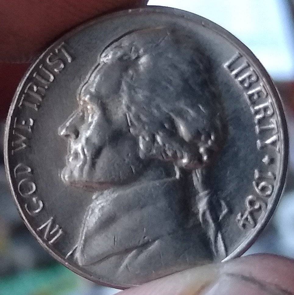 1964-D-Jefferson-Nickel-D/D