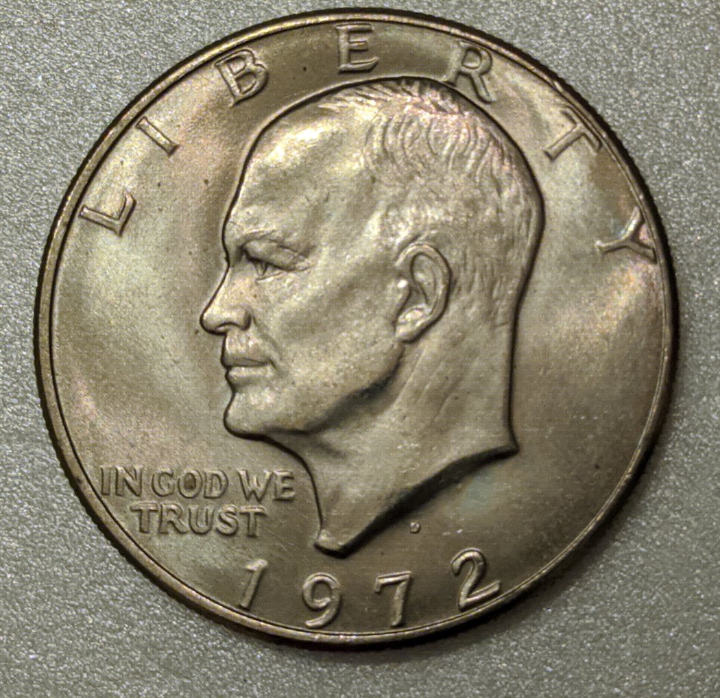 1972-D-Eisenhower-Dollar-For-Grading