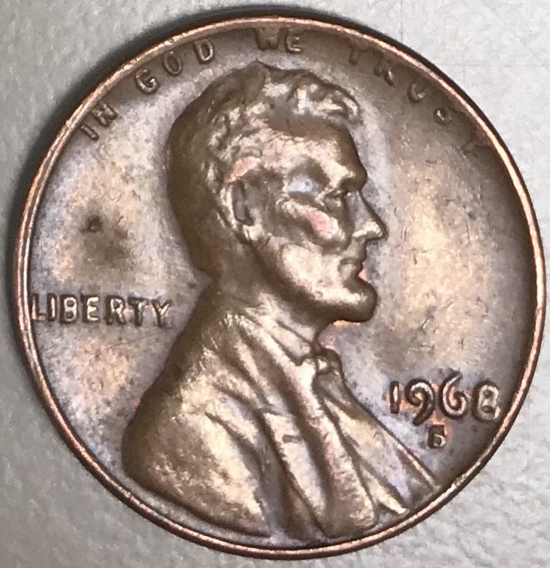 1968-This-Year-Is-For-You!--1968-D/S?-Lincoln-Memorial-Penny