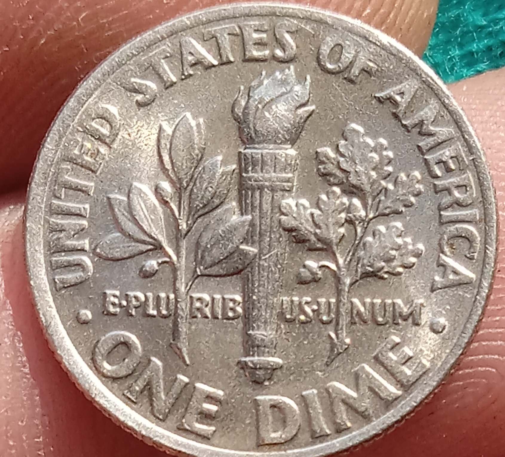 2005-D-Roosevelt-Dime-With-Missing-100%-Nickel-Clad!