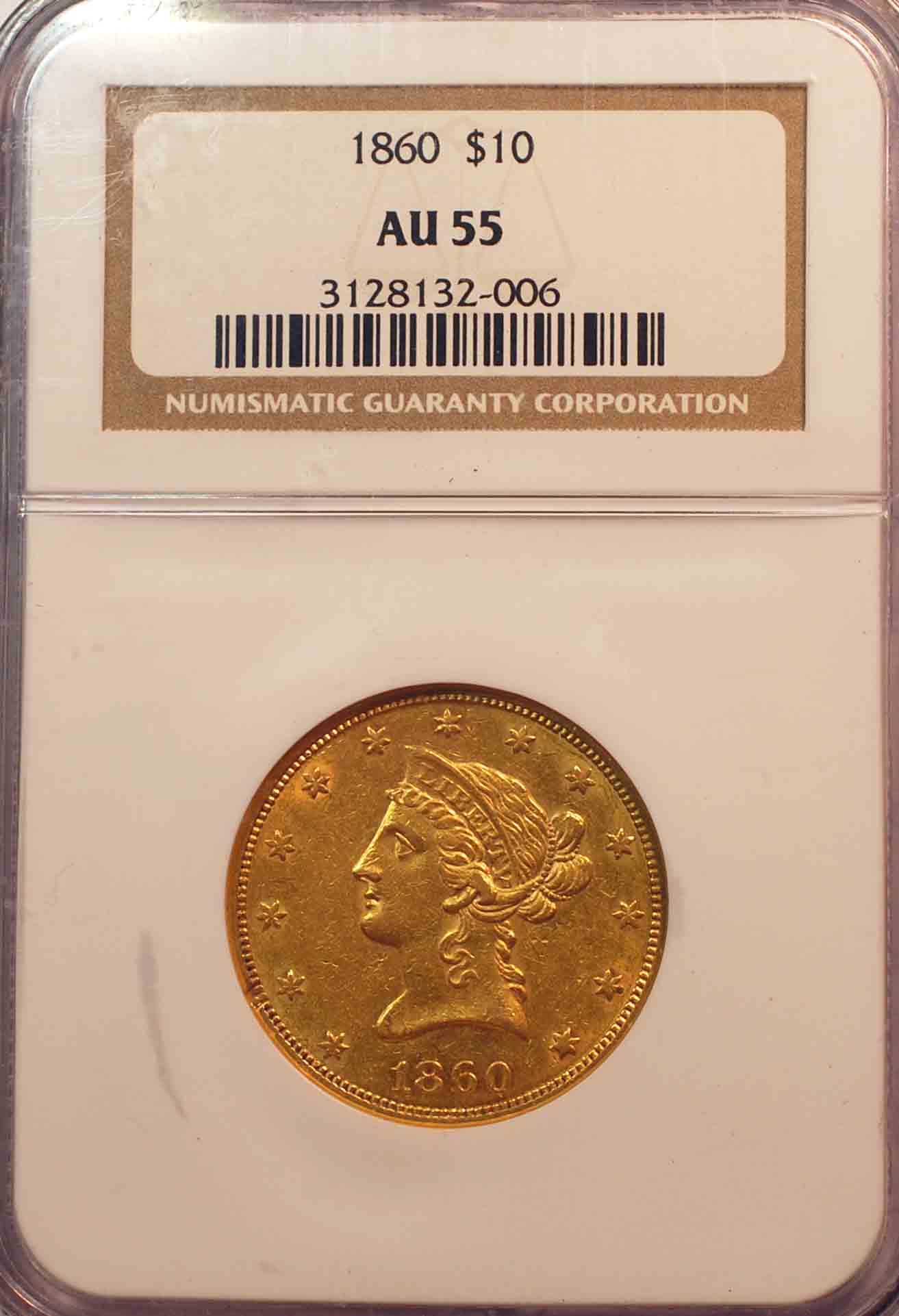 1860-Liberty-Eagle-For-Grade-And-Comment