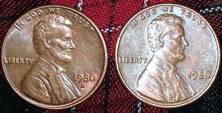 1980-D-Penny-Possible-Error-Off-Centered!