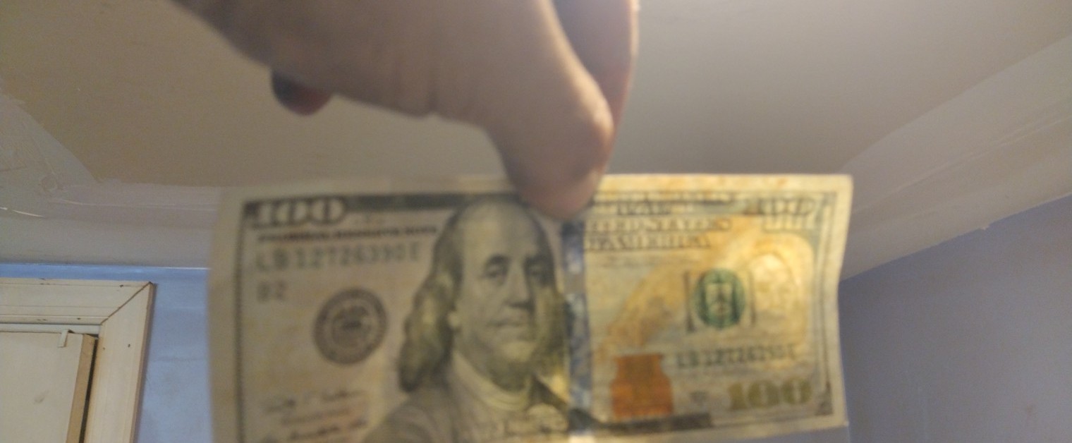 2009-Series-A-$100-Bill-Woven-Blue-Stripe