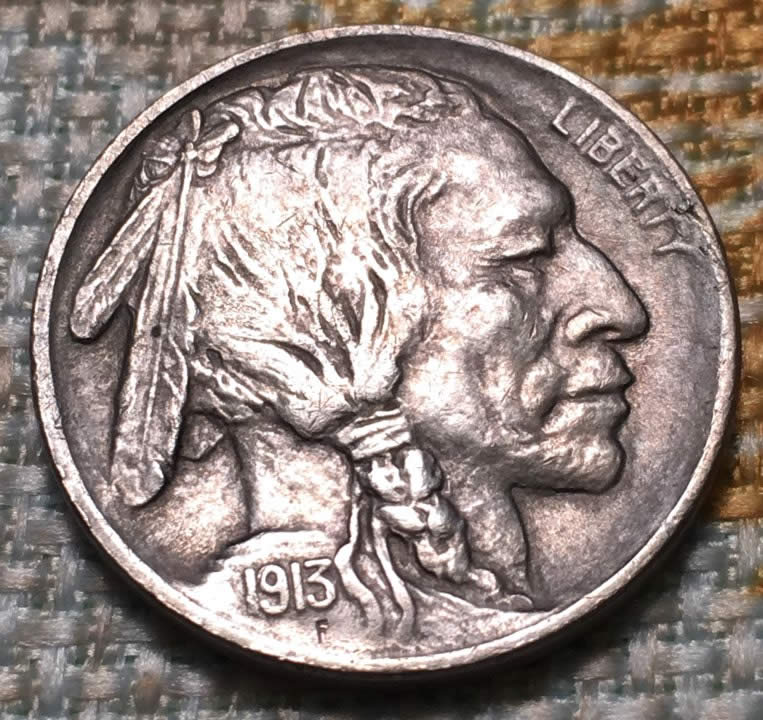 1913-Buffalo-Nickel-Type-1