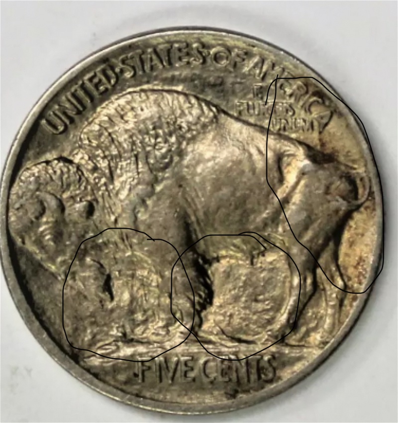 1913-Buffalo-Nickel,-Says-Bu,-But-Looks-AU