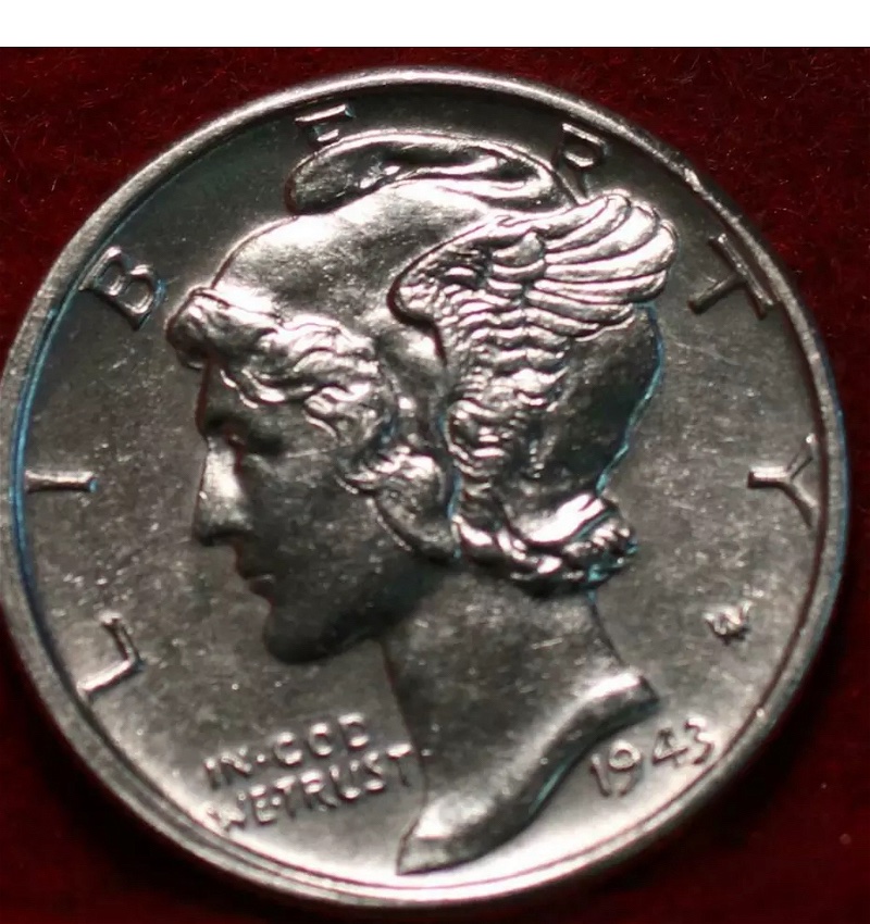 1943-Silver-Mercury-Dime
