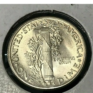 1941-&-1945-S-Mint-Mercury-Dime