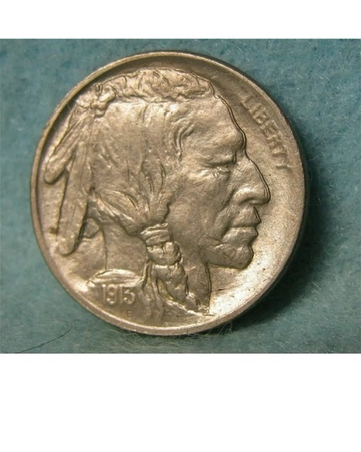 1913-P-Buffalo-Nickel,-With-Possible-Pen-Marks?