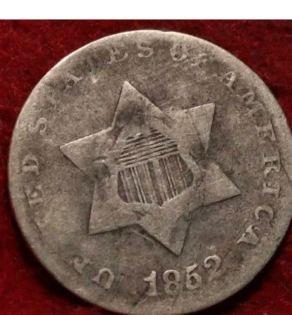 1852-Silver-Three-Cent,-Grade?