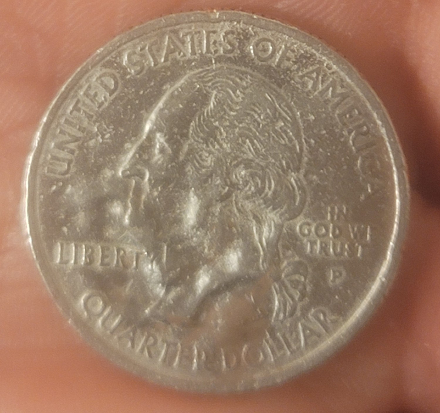 2007-Utah-Quarter-Has-Weird-?melt?-Is-It-Error-Or-Something-Happened-To-It