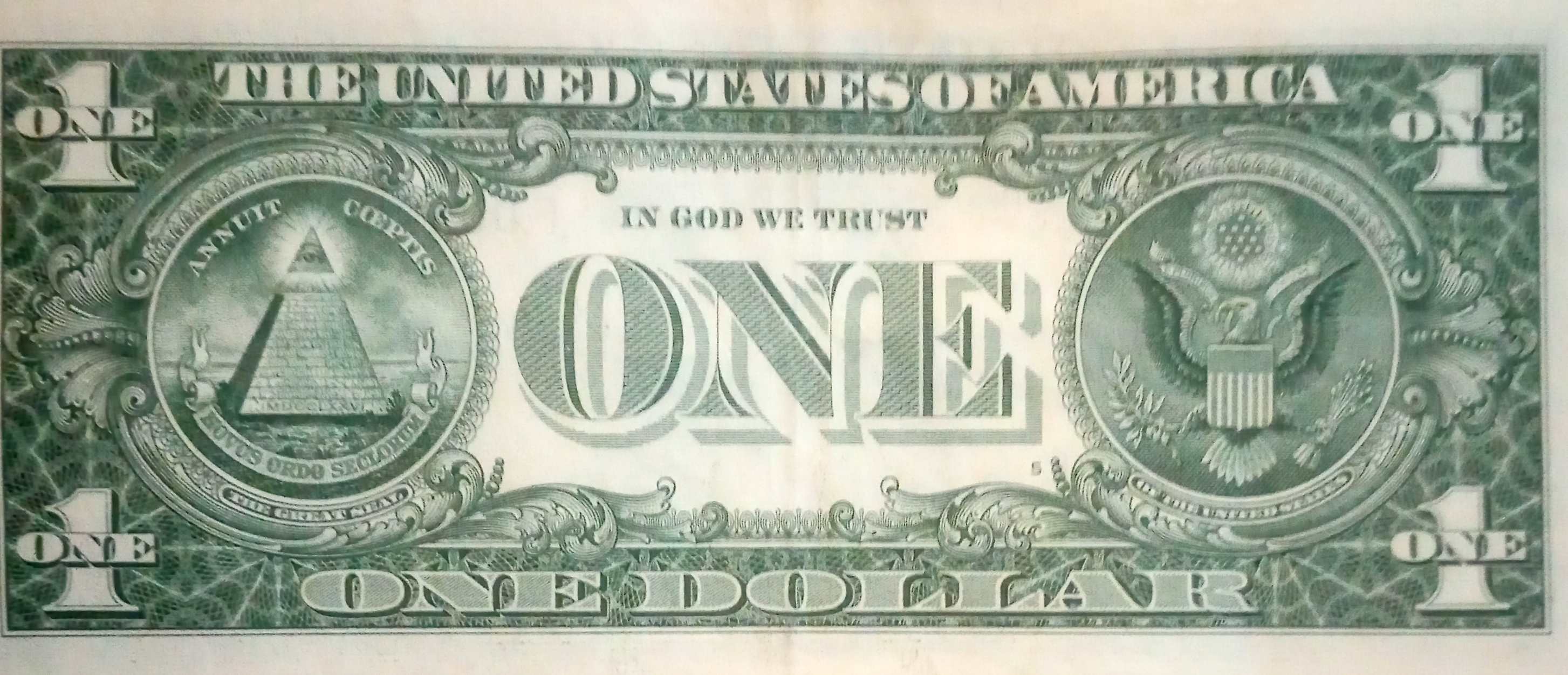 2017A-$1-Bill-With-One-Black-Serial-Number-And-One-Green-Serial-Number.