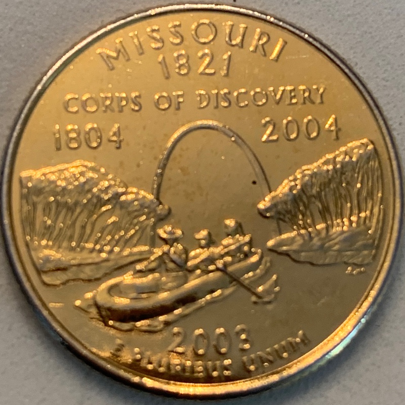 Golden-Missouri-Quarter?-Experimental-Planchet?