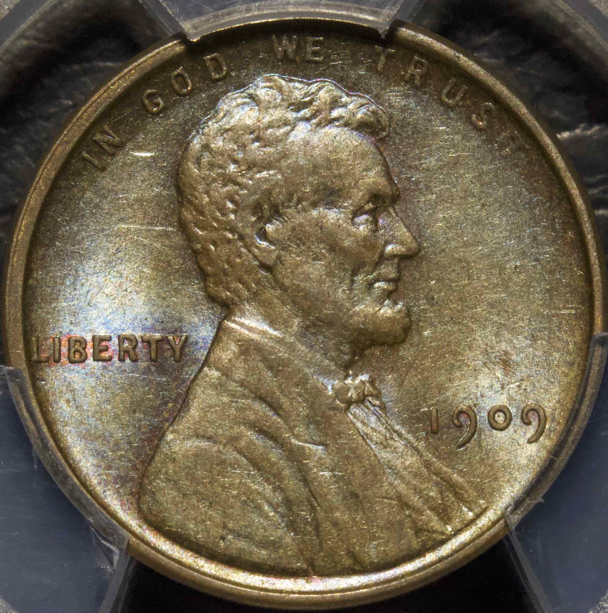 PCGS-AU-58-1909-VDB-1c