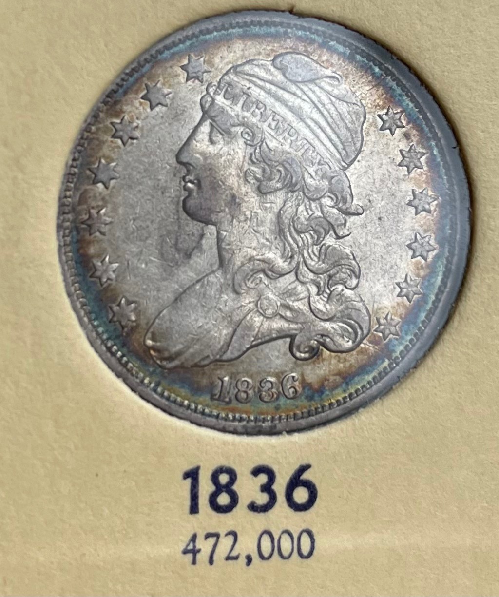 1836-Capped-Bust-For-Evaluation/Grading