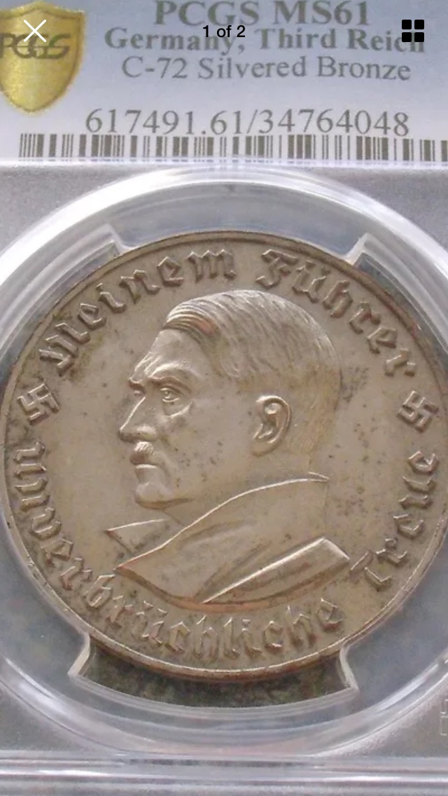 1934-Silvered-Medal---Opening-Of-The-Ehrenhalle-In-Buchholz-C-72