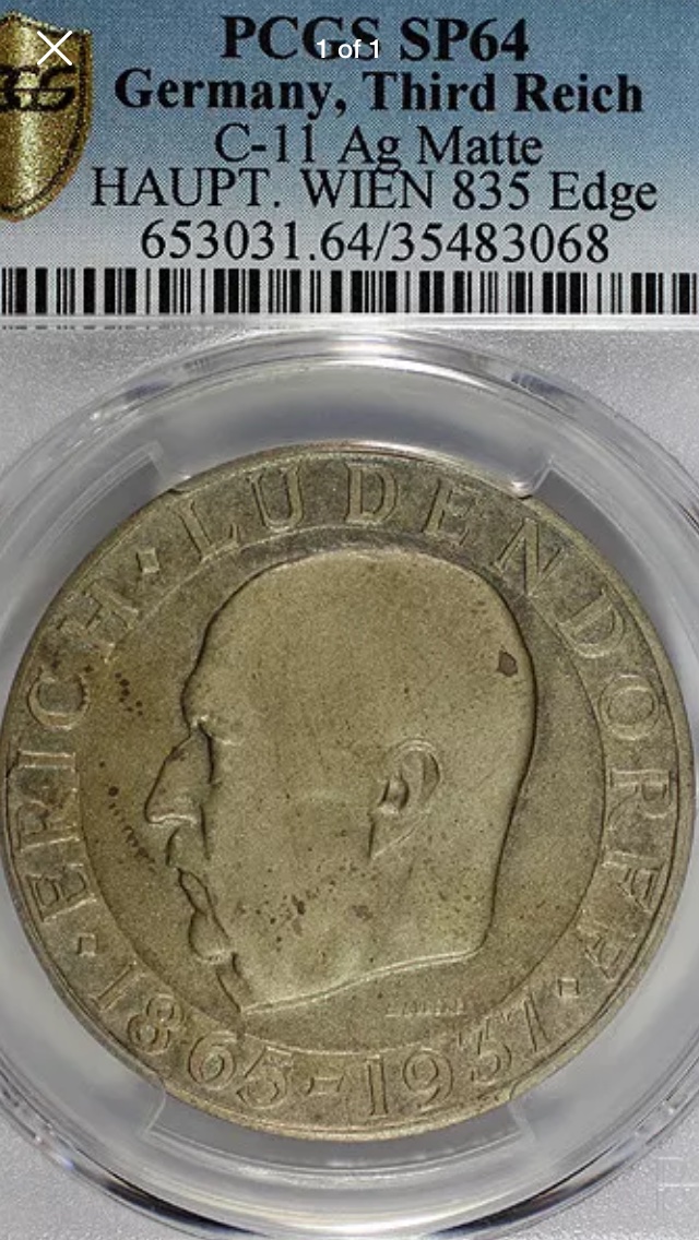 1937-Germany-Death-Of-Erich-Ludendorff-Silver-Gedenken-Medal-C-11