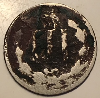 1865-P-Three-Cent-Nickel,-Found-On-The-Ground-And-Has-The-Sound-Of-Silver.