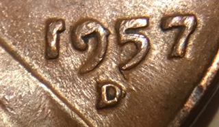 1958-D-And-1957-D-Lwc-With-Unusual-Die-Chip-Placements.