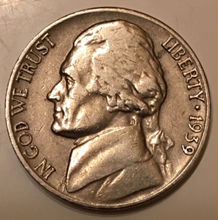1939-D-Jefferson-Nickel-Found-In-Change,-Not-Sure-Of-The-Reverse?