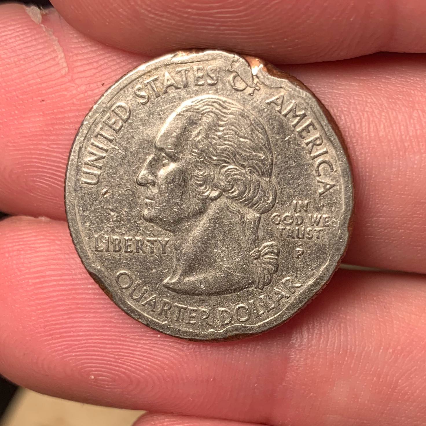 2008-New-Mexico-P-Quarter.-Mint-Error-Or-Damage-From-Circulation?