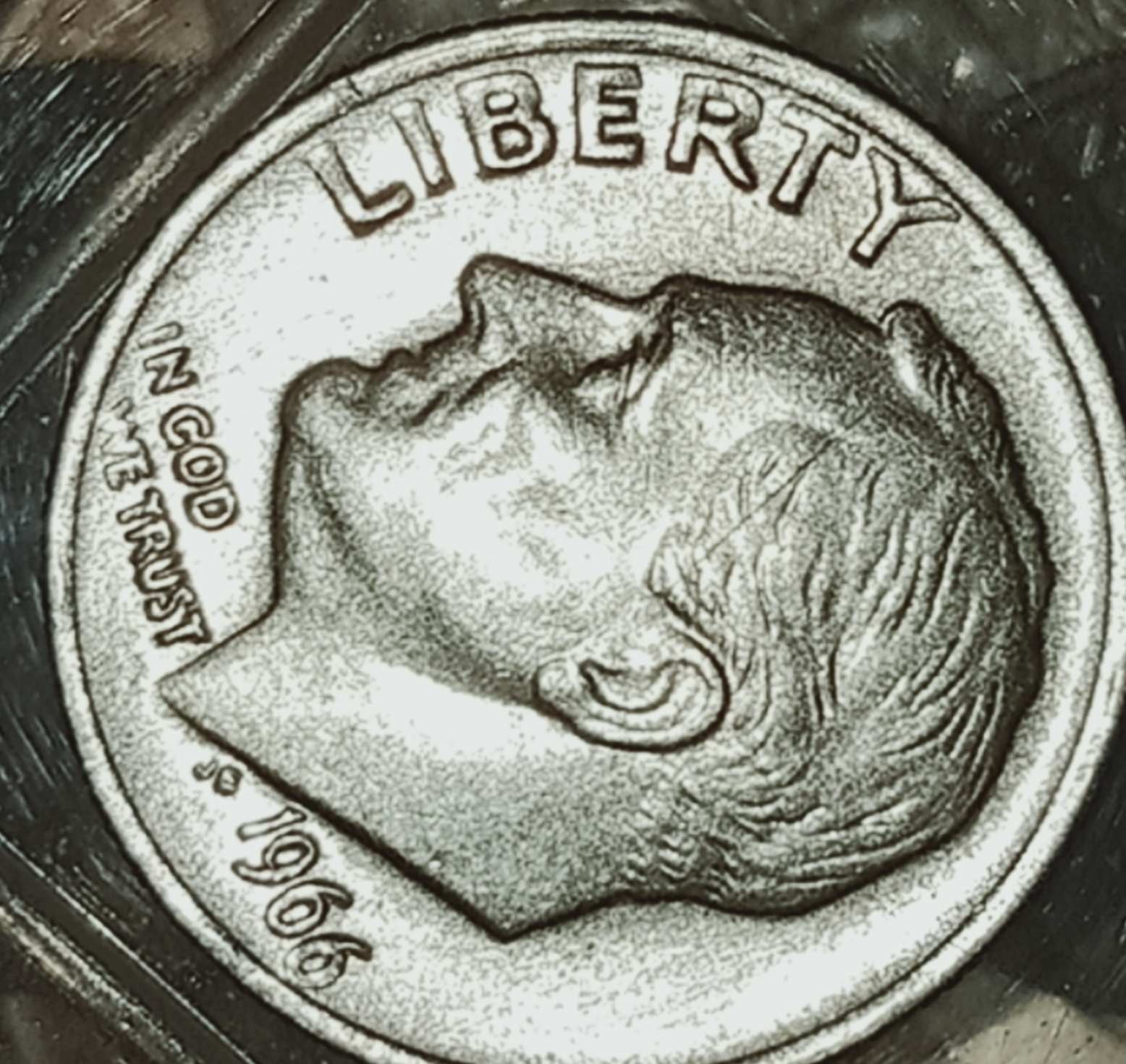 I-Think-I-Have-Found-A-1966-Dime-With-No-Mint-Mark-And-The-Error-On-The-Face.