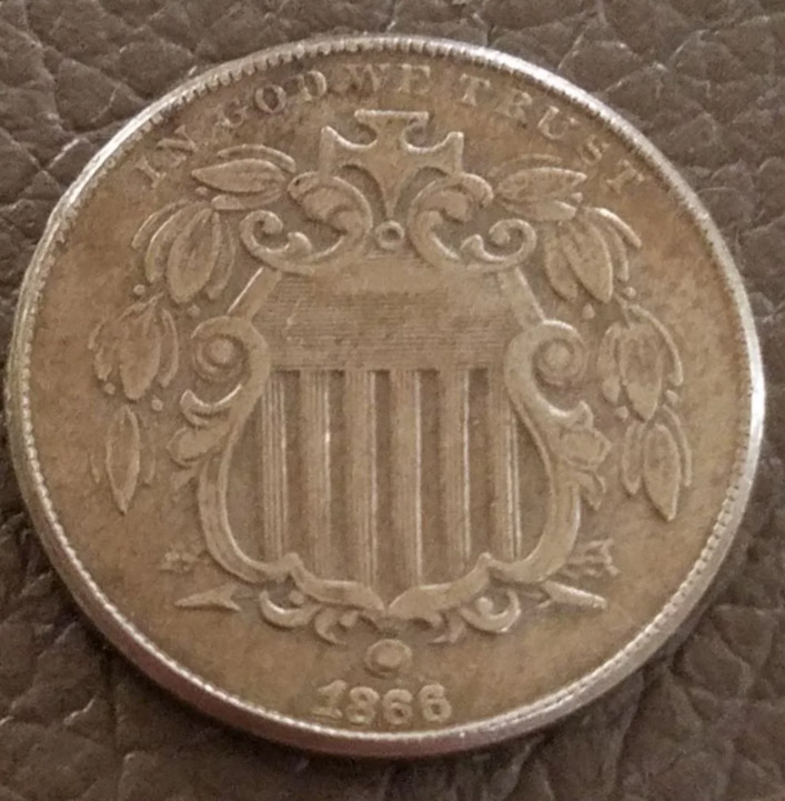 1866-Shield-Nickel-With-Rays